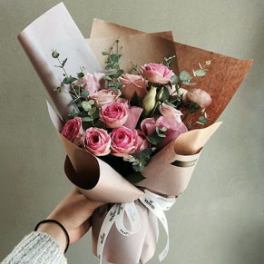 Букет "Коснувшись твоих губ..."