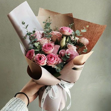 Букет "Коснувшись твоих губ..."