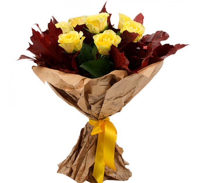 Букет "Багровый закат"