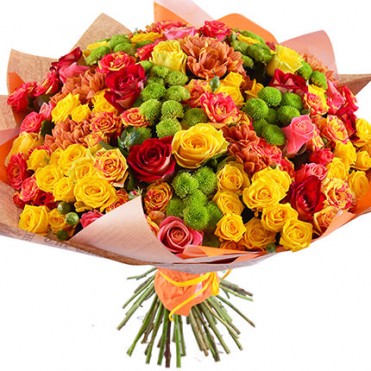 Яркий букет "Сладкая карамель"