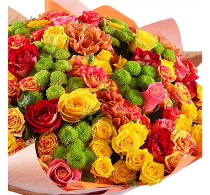 Яркий букет "Сладкая карамель"