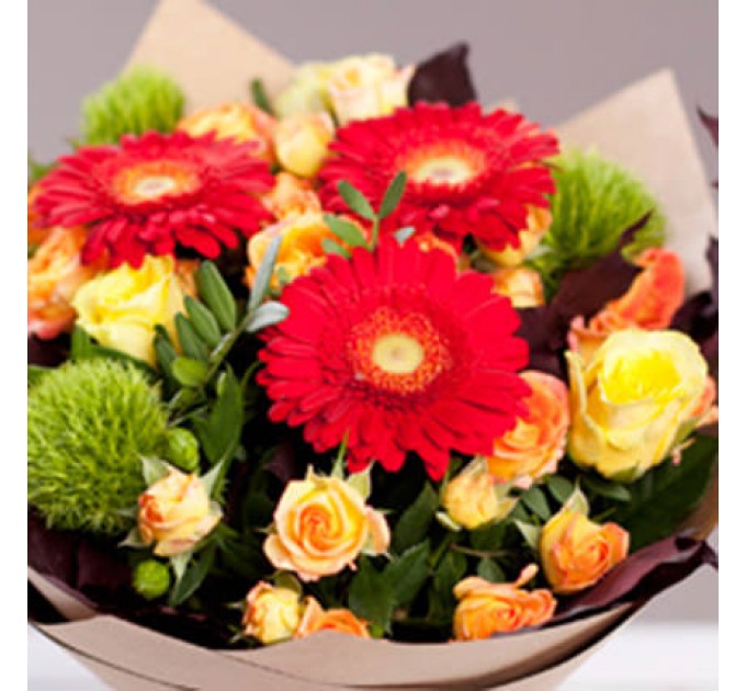 Осенний букет "Яркая персона"