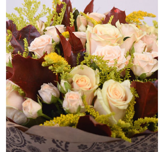 Букет "Золотой листопад"