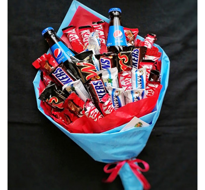 Букет конфет "Заряд энергии!"