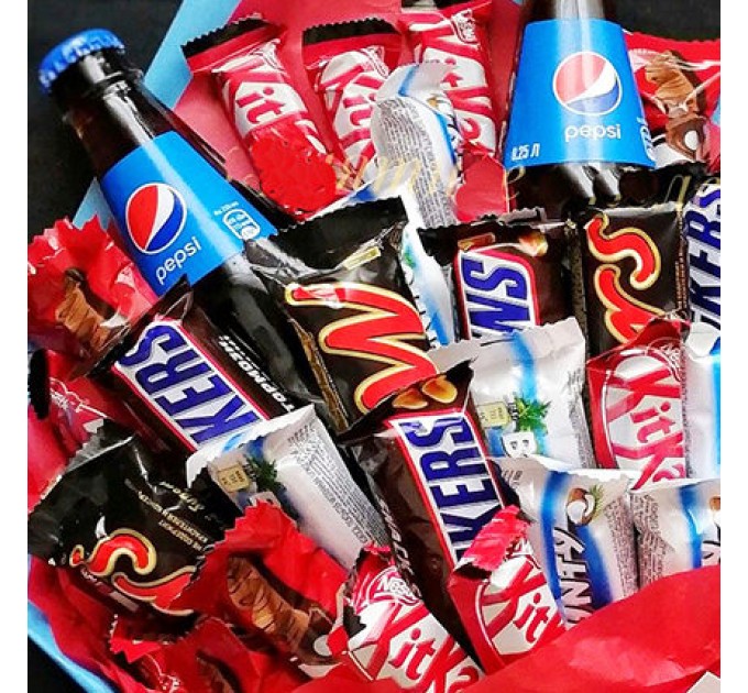 Букет конфет "Заряд энергии!"