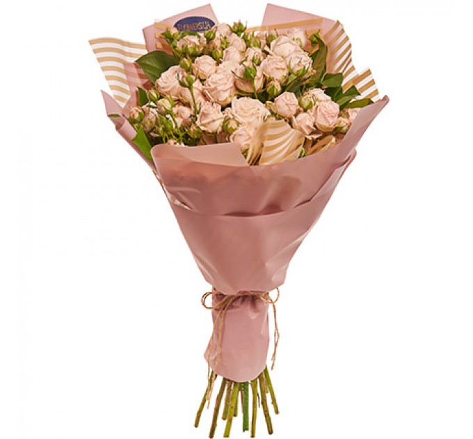 Букет роз "Прекрасное далёко" с шариками