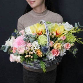 Корзина "Счастливая улыбка"