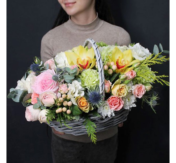 Корзина "Счастливая улыбка"