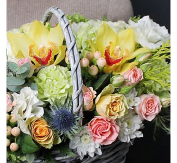 Корзина "Счастливая улыбка"