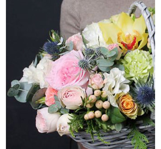 Корзина "Счастливая улыбка"