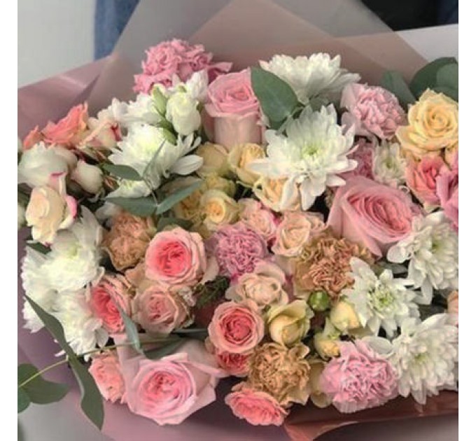 Букет "Микс самых нежных чувств!"