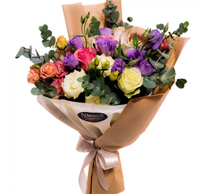 Букет "Цветочное Selfie!"