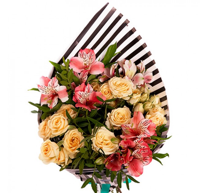Стильный букет "Румба"