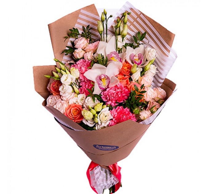 Нежный букет "Грани любви!"