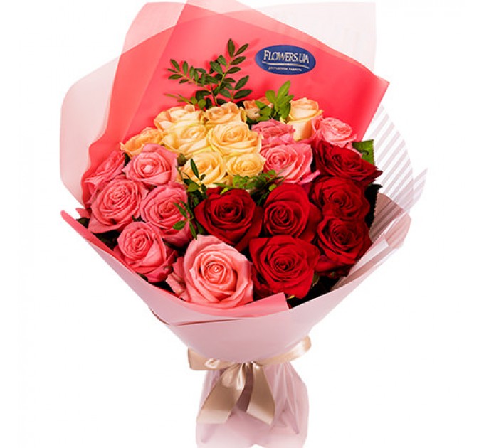 Букет "Душевное поздравление!"