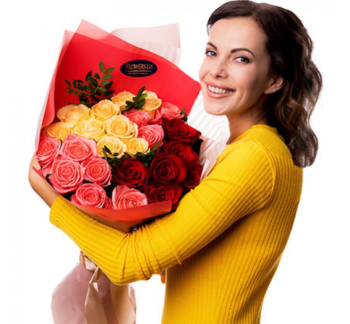 Букет "Душевное поздравление!"