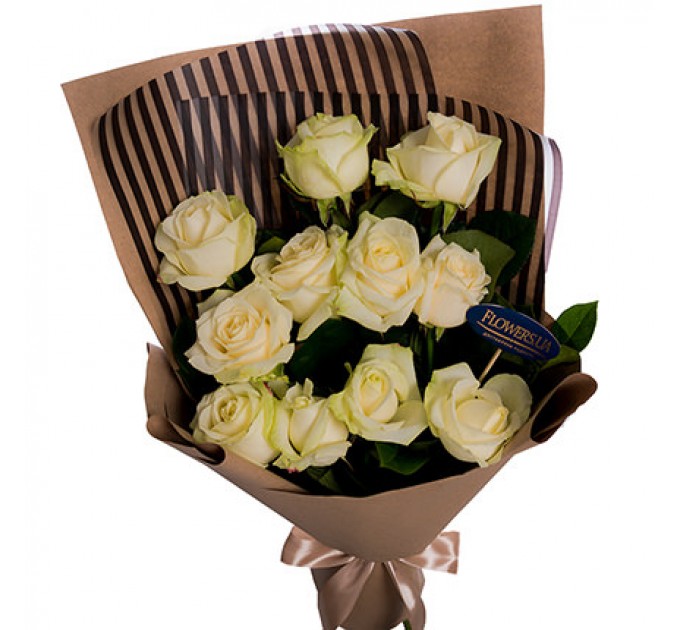 Букет "11 белых роз!"