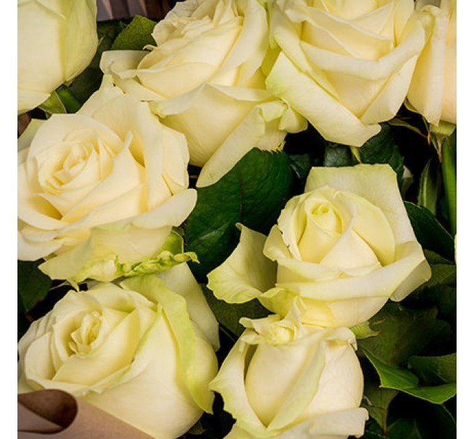 Букет "11 белых роз!"