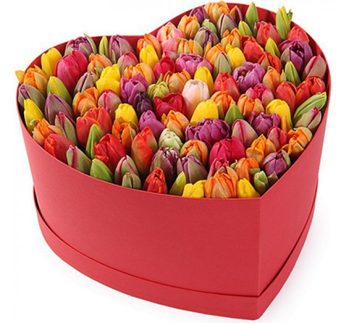 Композиция в коробке "Амур"