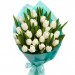 Букет "25 белых тюльпанов"