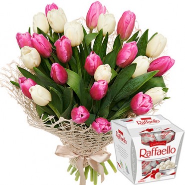 Нежный букет "Mon amour"