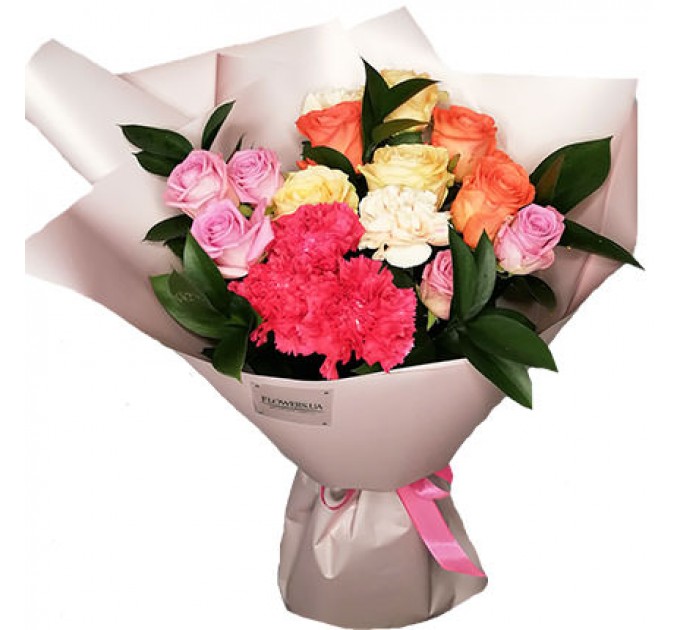 Авторский букет "Яркий день!"