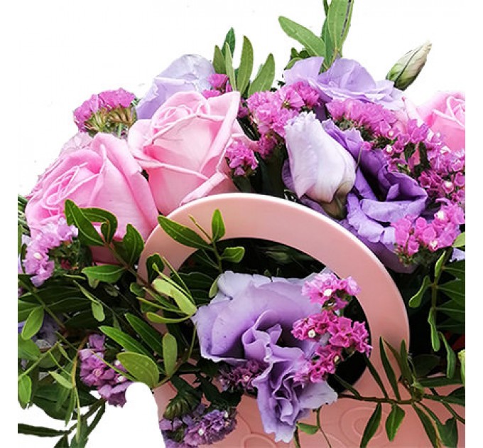 Кашпо-сумочка "Для поднятия настроения!"