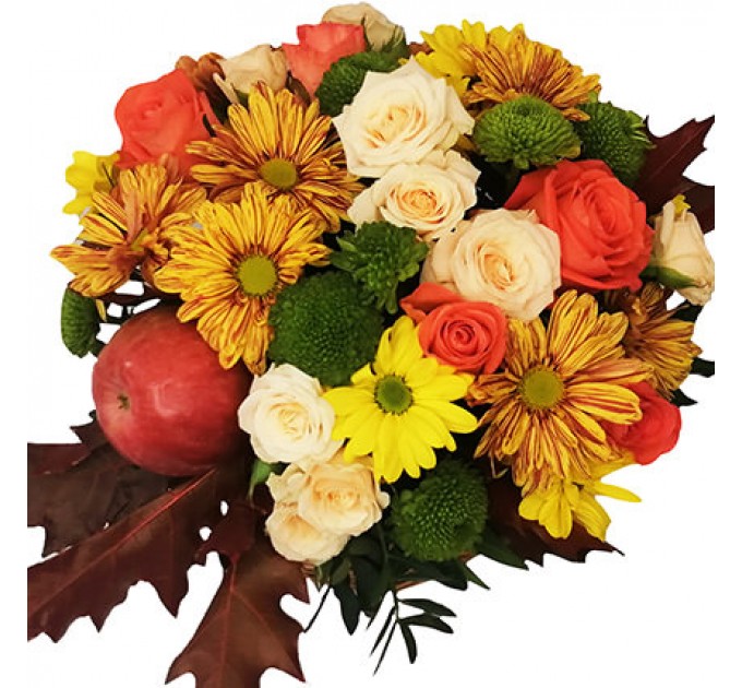 Композиция в чашке "Сладкий окябрь"