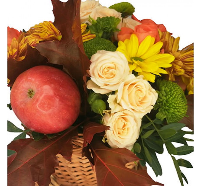 Композиция в чашке "Сладкий окябрь"