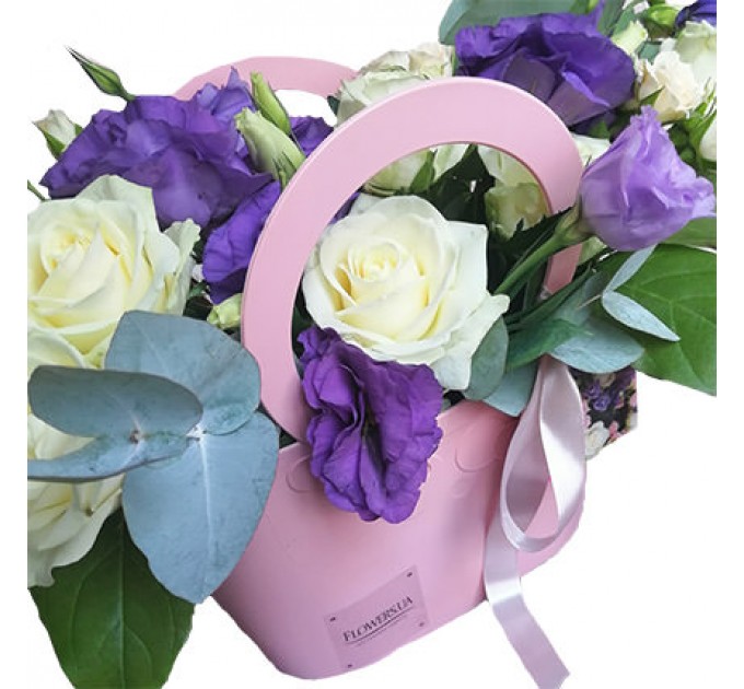 Кашпо-сумочка "К празднику!"