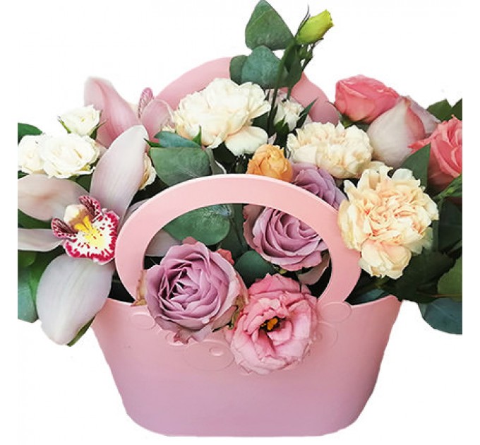 Кашпо-сумочка "Прекрасная фея!"