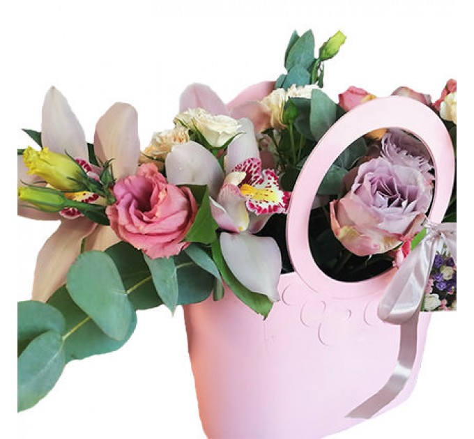 Кашпо-сумочка "Прекрасная фея!"