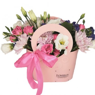 Кашпо-сумочка "Нежность"