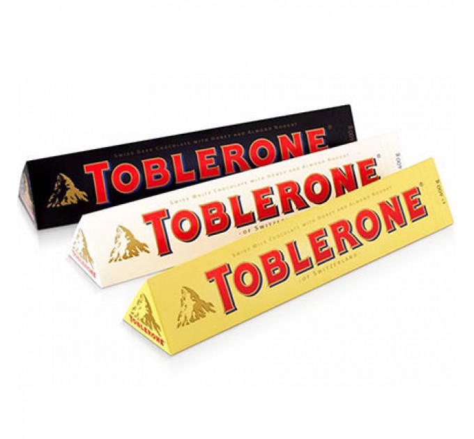Шоколад "Toblerone" (в ассортименте)