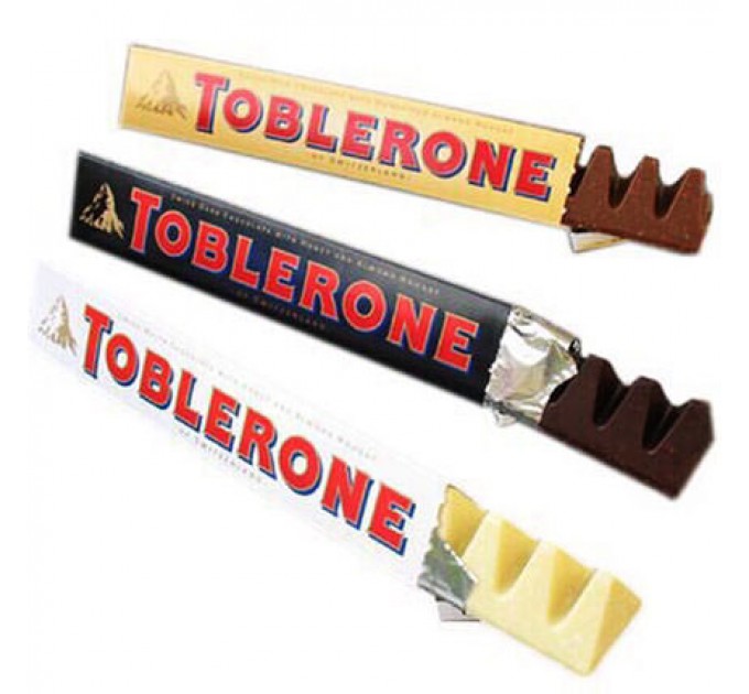 Шоколад "Toblerone" (в ассортименте)