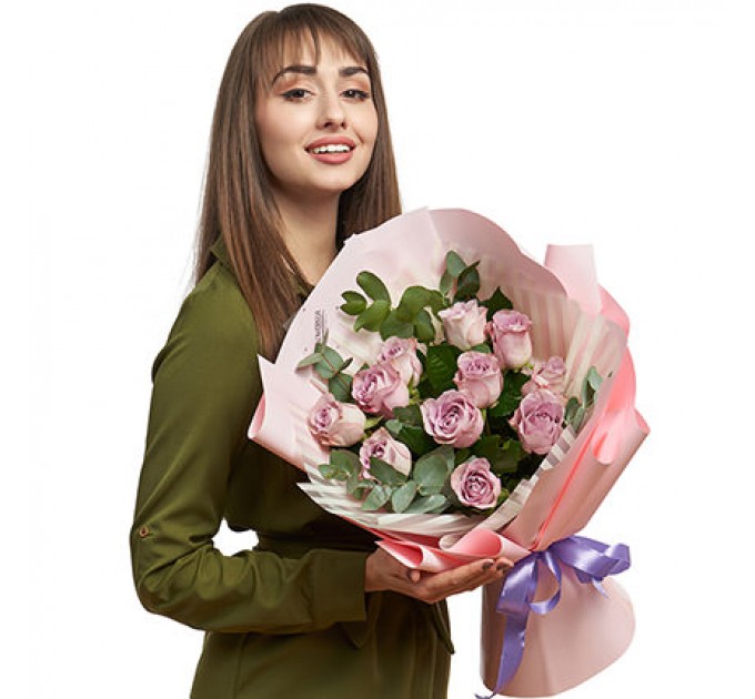 Букет из 21 розы «Memory Lane»