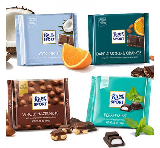 Шоколад "Ritter Sport" (в ассортименте)