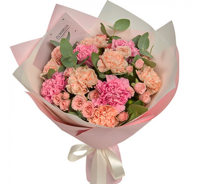 Сборный букет "Душечка моя"