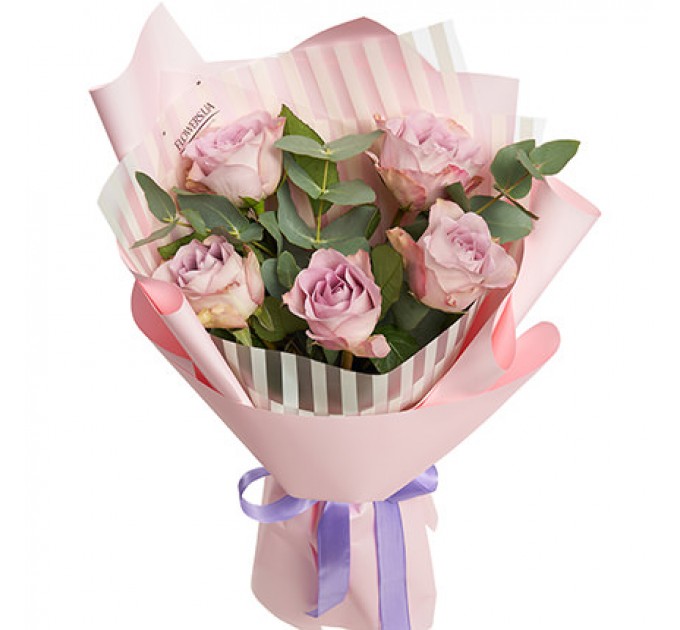 Букет из 5 роз «Memory Lane»