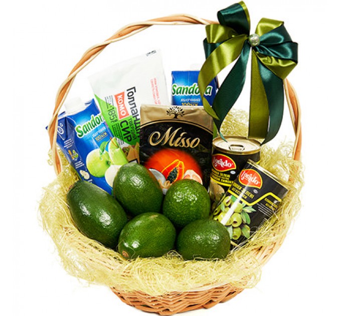 Подарочная корзина "Авокадо"