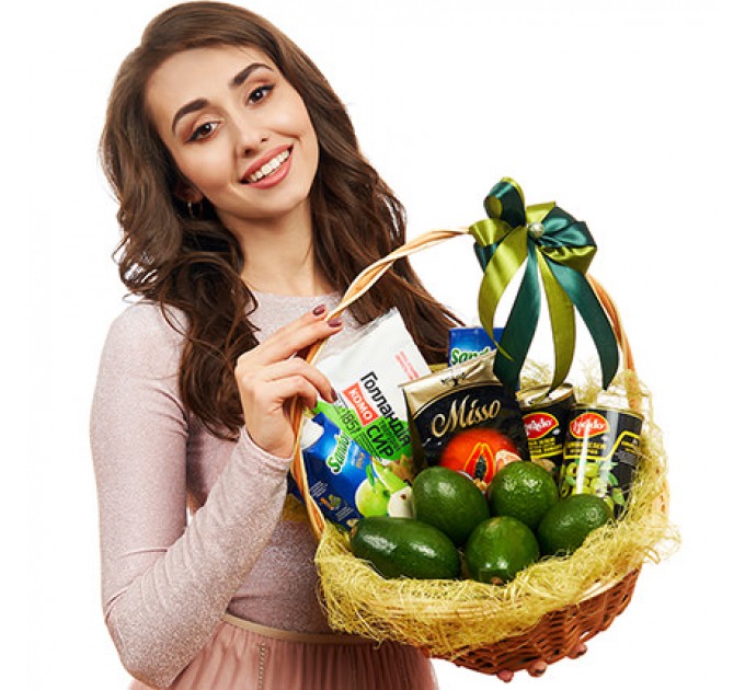 Подарочная корзина "Авокадо"