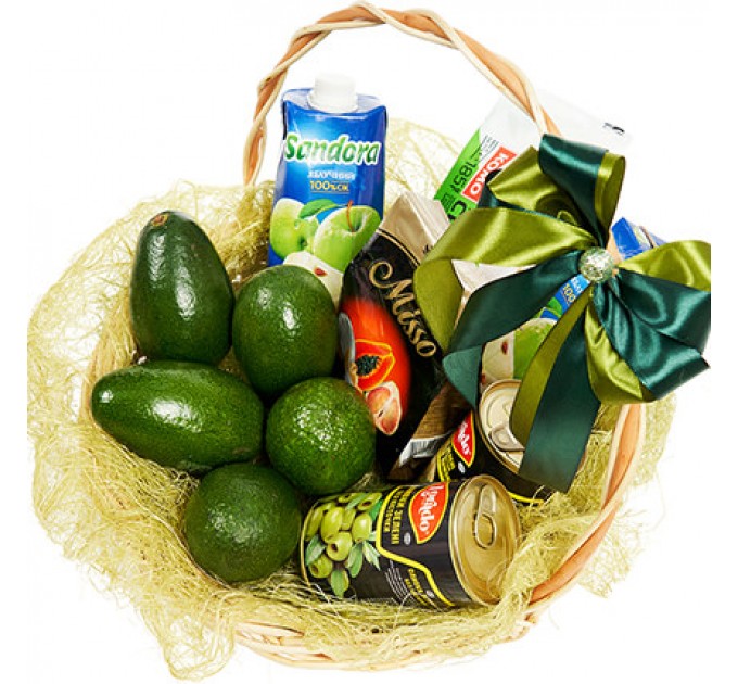Подарочная корзина "Авокадо"