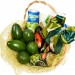 Подарочная корзина "Авокадо"