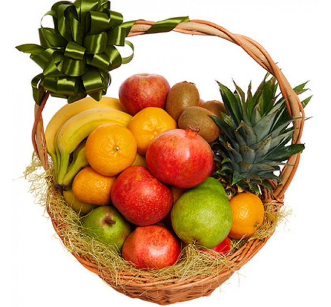 Большая корзина фруктов