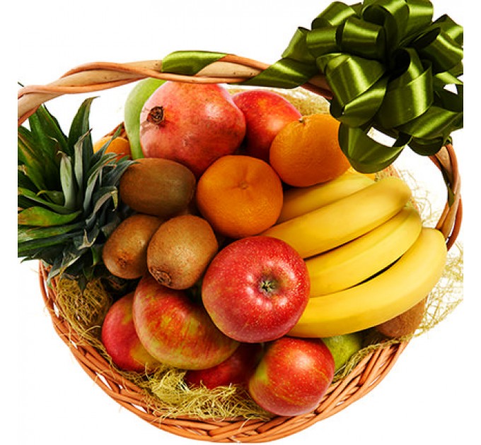 Большая корзина фруктов