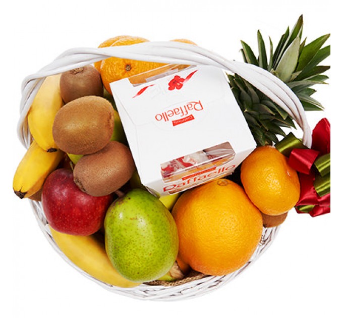 Корзина фруктов "Фруктовая фантазия!"