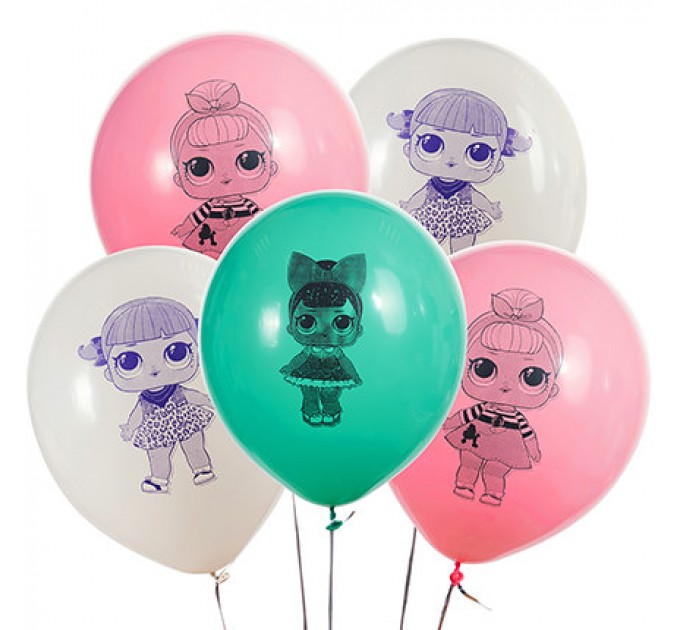 Колекція кульок "Лялечки" - 5 кульок