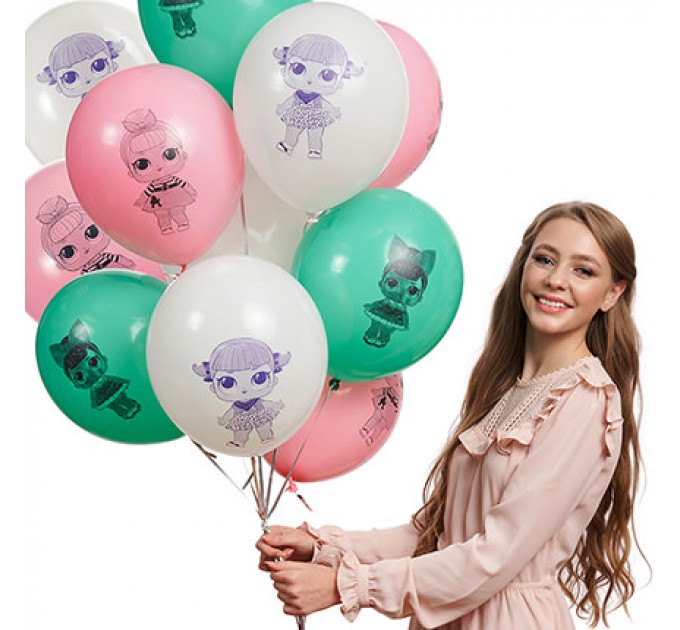 Колекція кульок "Лялечки" - 5 кульок