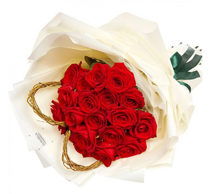 Яркий букет "Нежный поцелуй"