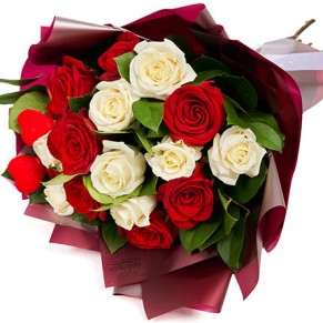 Букет "Мелодия двух сердец"